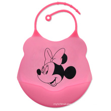 Wholesale Eco-Friendly Silicone Infant Bibs